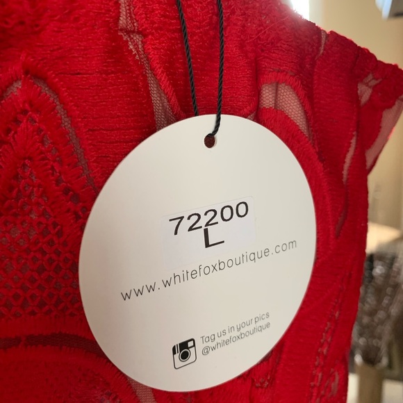 STOLEN HEART mini dress homecoming prom cocktail HOLIDAY VALENTINES RED love - Picture 5 of 7